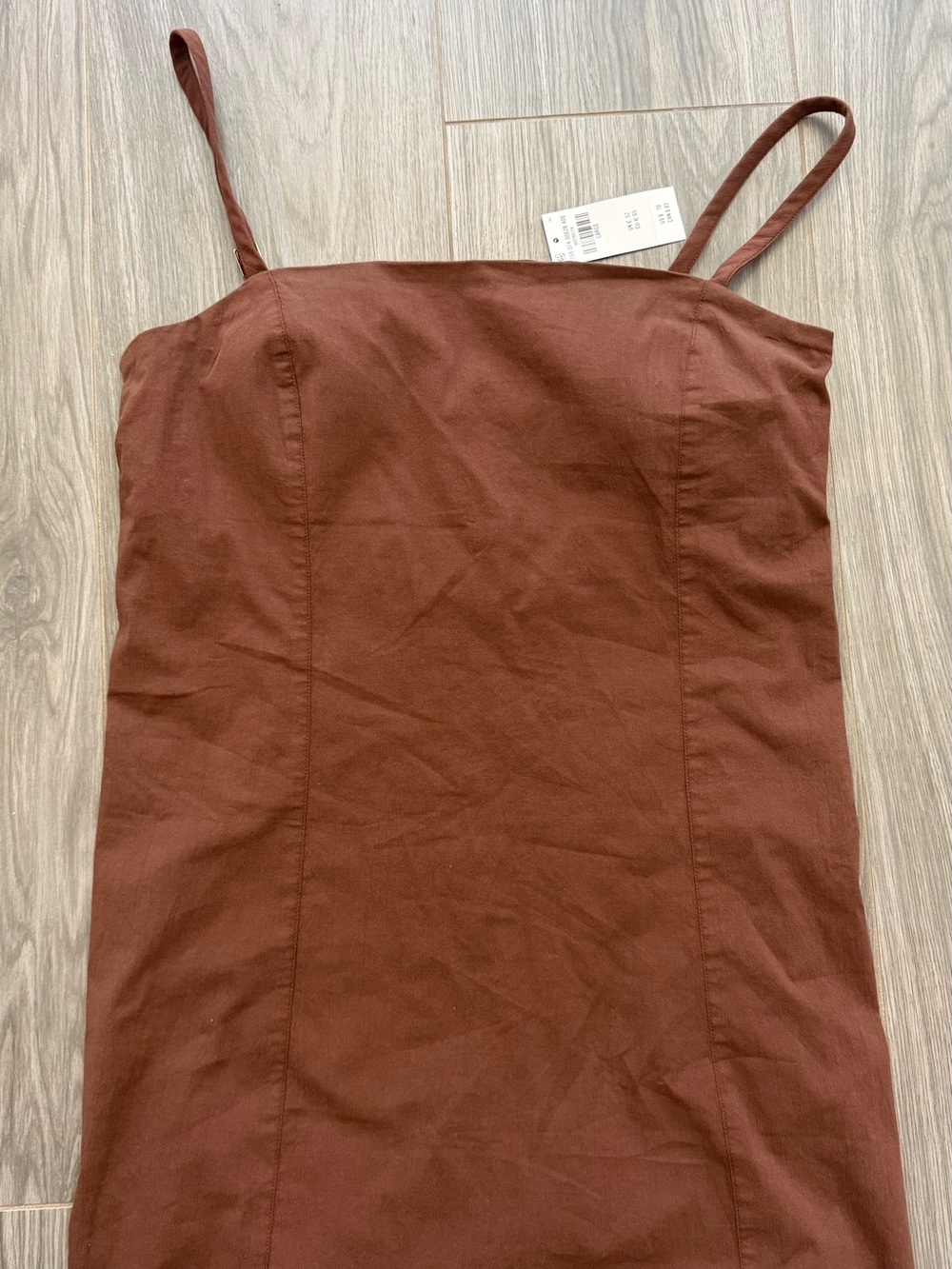 New with tags - Abercrombie Everyday Skort Brown size large - Picture 3 of 5